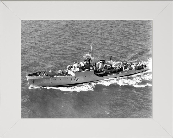 HMS Dundas F48 Royal Navy Blackwood class frigate Photo Print or Framed Print - Hampshire Prints