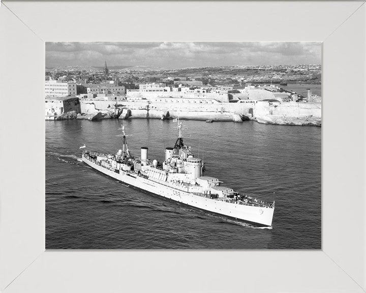 HMS Bermuda (52) Royal Navy Fiji class light cruiser Photo Print or Framed Photo Print - Hampshire Prints