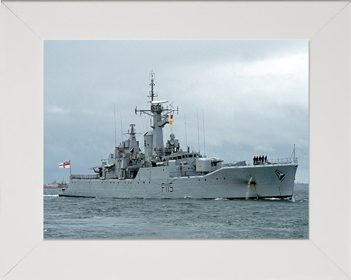 HMS Berwick F115 Royal Navy Rothesay Class frigate Photo Print or Framed Print - Hampshire Prints