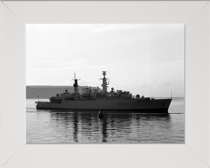 HMS Brilliant F90 Royal Navy Type 22 Frigate Photo Print or Framed Print - Hampshire Prints