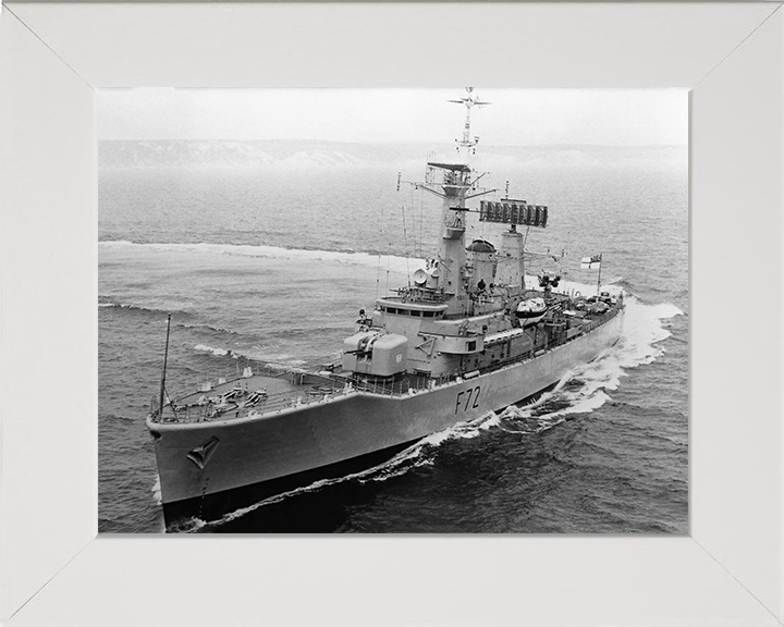 HMS Ariadne F72 Royal Navy Leander class frigate Photo Print or Framed Print - Hampshire Prints