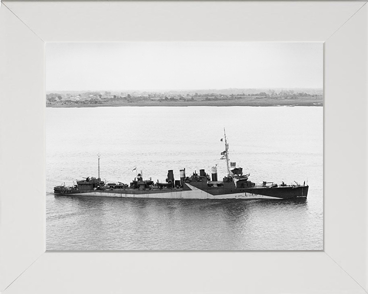 HMS Churchill I45 | Photo Print | Framed Print | Town Class | Destroyer | Royal Navy Hampshire Prints