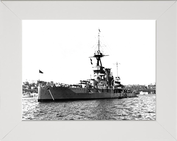 HMS Benbow (1913) | Photo Print | Framed Print | Iron Duke Class | Battleship | Royal Navy Hampshire Prints