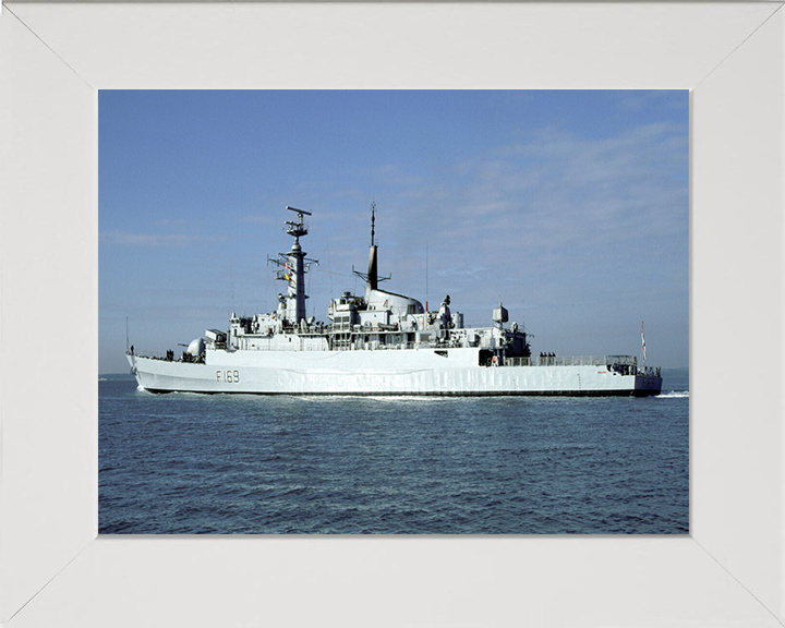 HMS Amazon F169 Royal Navy type 21 Frigate Photo Print or Framed Print - Hampshire Prints