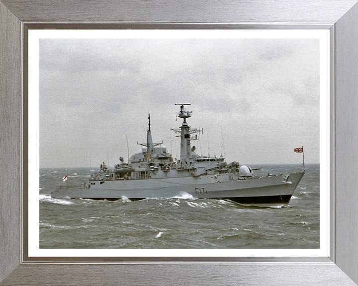 HMS Active F171 Royal Navy Type 21 frigate Photo Print or Framed Print - Hampshire Prints