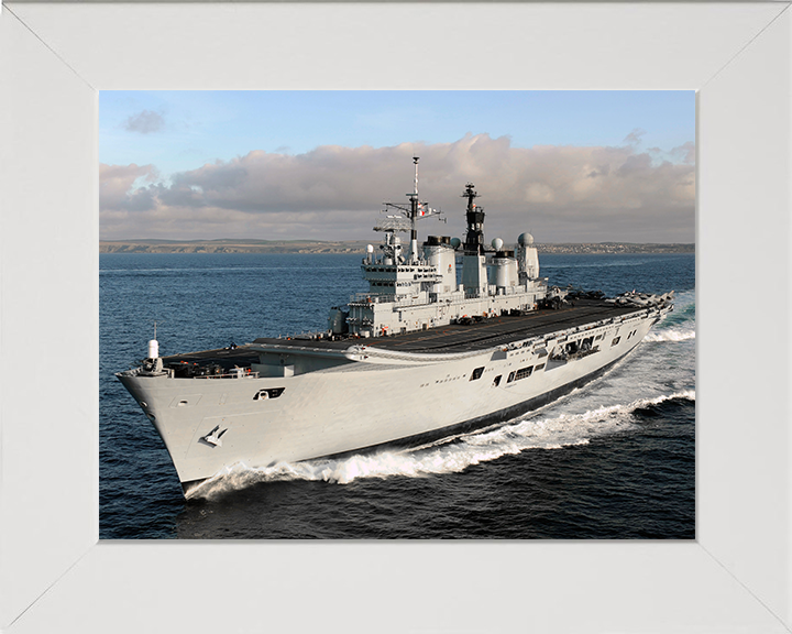 HMS Ark Royal R07 Royal Navy Invincible class aircraft carrier Photo Print or Framed Print - Hampshire Prints