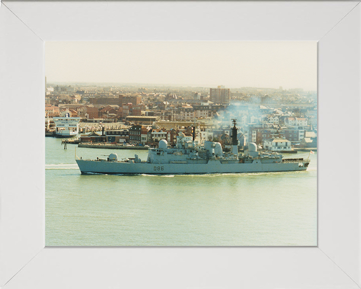 HMS Birmingham D86 Royal Navy Type 42 destroyer Photo Print or Framed Print - Hampshire Prints