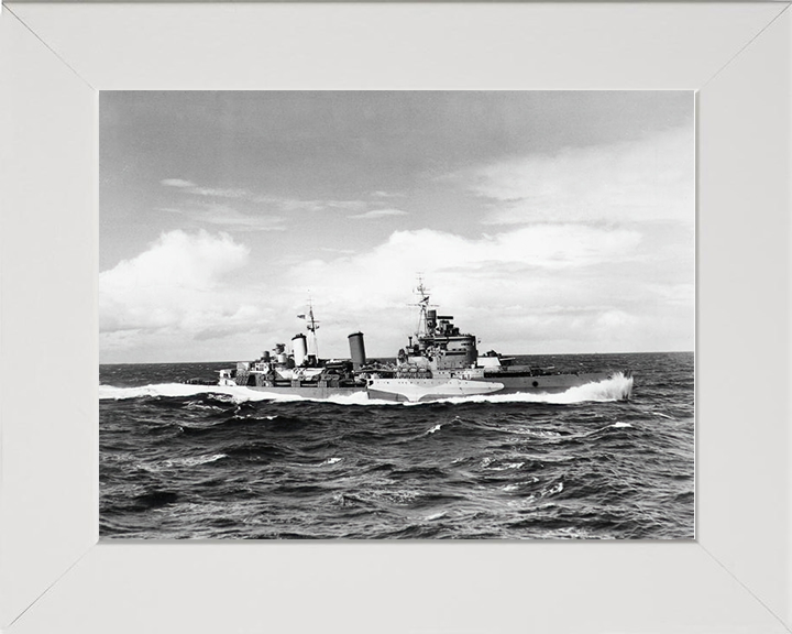 HMS Belfast C35 Royal Navy Town class light cruiser Photo Print or Framed Print - Hampshire Prints