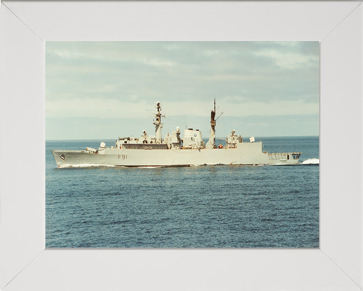 HMS Brazen F91 Royal Navy Type 22 frigate Photo Print or Framed Print - Hampshire Prints