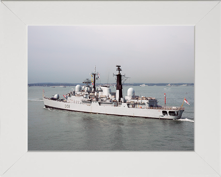 HMS Cardiff D108 Royal Navy Type 42 destroyer Photo Print or Framed Print - Hampshire Prints