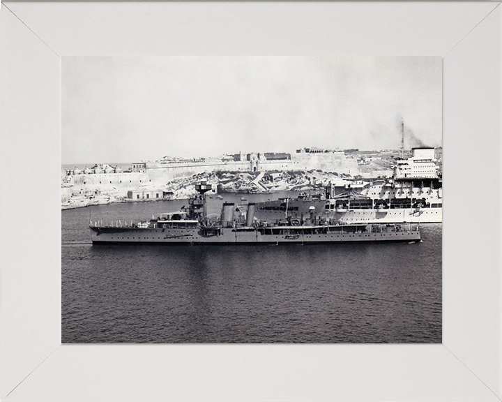 HMS Coventry D43 Royal Navy C class light cruiser Photo Print or Framed Photo Print - Hampshire Prints