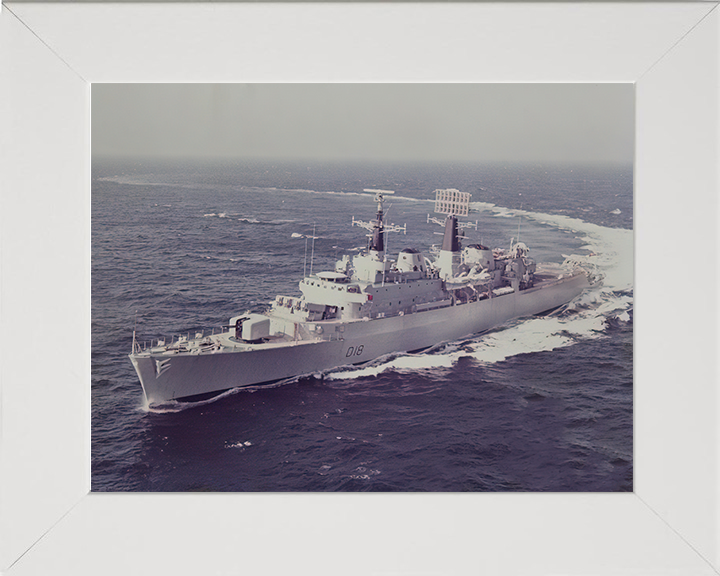 HMS Antrim D18 Royal Navy County class destroyer Photo Print or Framed Print - Hampshire Prints