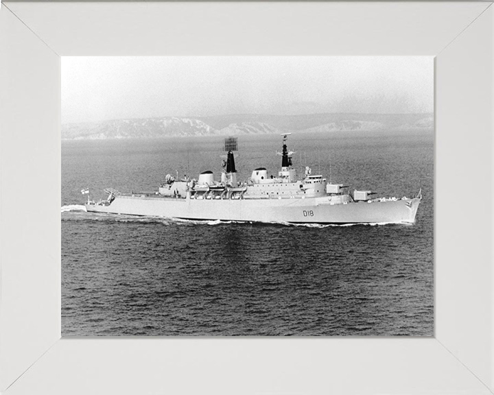 HMS Antrim D18 Royal Navy County class destroyer Photo Print or Framed Print - Hampshire Prints