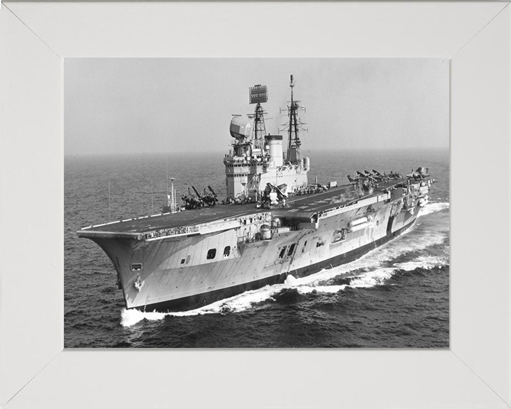 HMS Eagle R05 Royal Navy Audacious class aircraft carrier Photo Print or Framed Print - Hampshire Prints