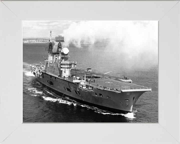 HMS Eagle R05 Royal Navy Audacious class aircraft carrier Photo Print or Framed Print - Hampshire Prints