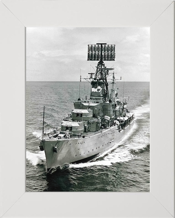 HMS Agincourt D86 Royal Navy Battle class destroyer Photo Print or Framed Print - Hampshire Prints