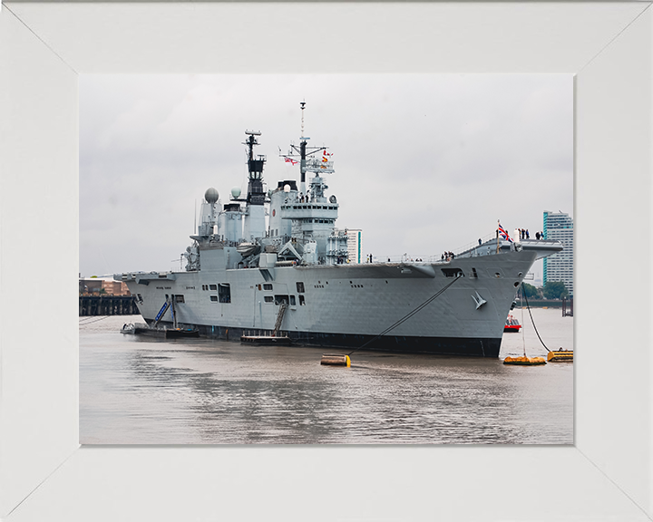 HMS Ark Royal R07 Royal Navy Invincible class aircraft carrier Photo Print or Framed Print - Hampshire Prints