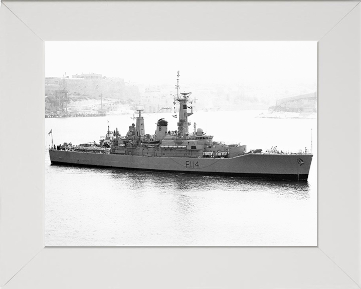 HMS Ajax F114 | Photo Print | Framed Print | Poster | Leander Class | Frigate | Royal Navy Hampshire Prints