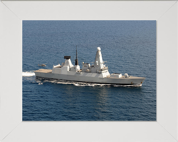 HMS Daring D32 Royal Navy type 45 Destroyer Photo Print or Framed Print - Hampshire Prints