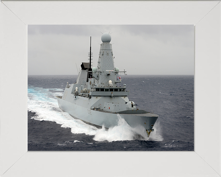 HMS Daring D32 Royal Navy type 45 Destroyer Photo Print or Framed Print - Hampshire Prints