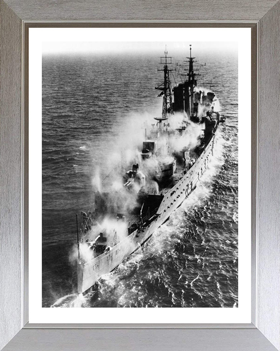 HMS Cumberland (57) | Photo Print | Framed Print | County Class | Cruiser | Royal Navy Hampshire Prints