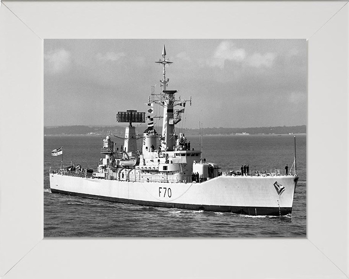 HMS Apollo F70 Royal Navy Leander class Frigate Photo Print or Framed Print - Hampshire Prints