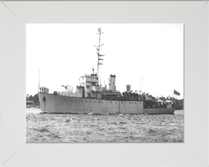 HMS Acute J106 | Photo Print | Framed Print | Algerine Class | Minesweeper | Royal Navy Hampshire Prints
