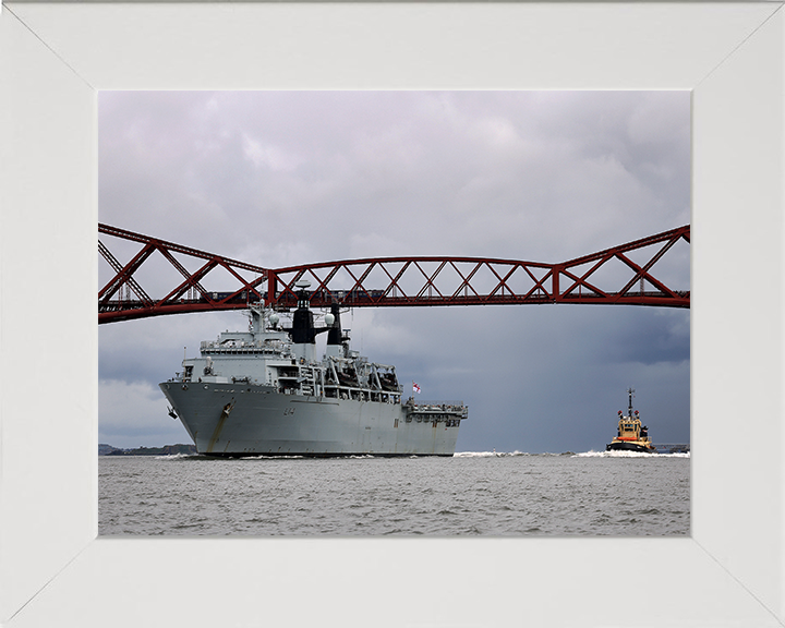 HMS Albion L14 Royal Navy Albion Class amphibious ship Photo Print or Framed Print - Hampshire Prints