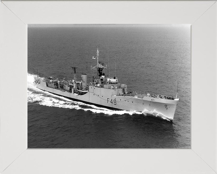 HMS Dundas F48 Royal Navy Blackwood class frigate Photo Print or Framed Print - Hampshire Prints