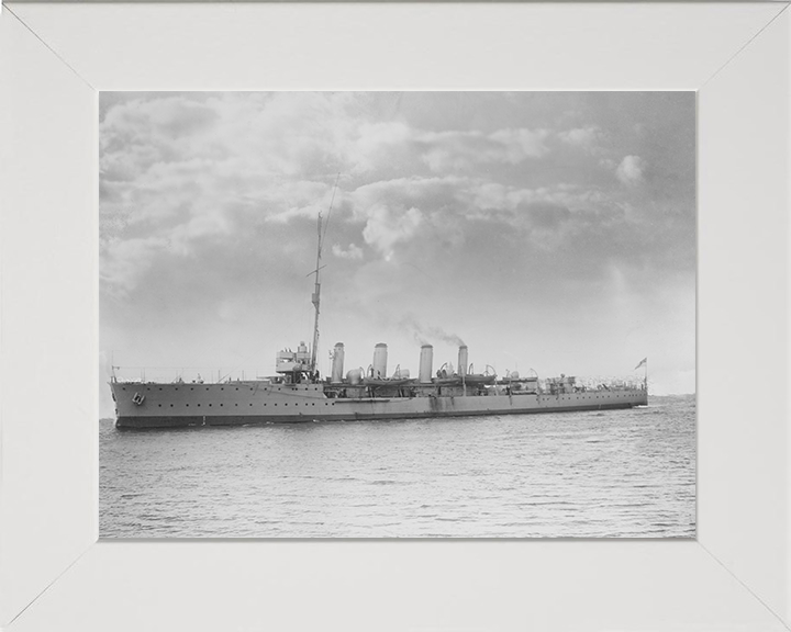 HMS Attentive (1904) | Photo Print | Framed Print | Adventure Class | cruiser | Royal Navy Hampshire Prints