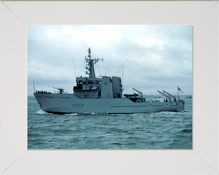 HMS Carron M2004 Royal Navy River class minesweeper Photo Print or Framed Print - Hampshire Prints