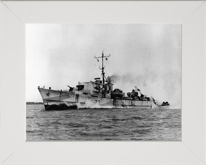HMS Brissenden L79 | Photo Print | Framed Print | Hunt Class | Destroyer | Royal Navy Hampshire Prints