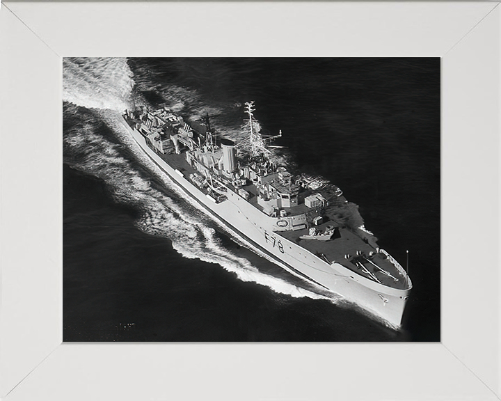 HMS Blackwood F78 Royal Navy Blackwood class frigate Photo Print or Framed Print - Hampshire Prints