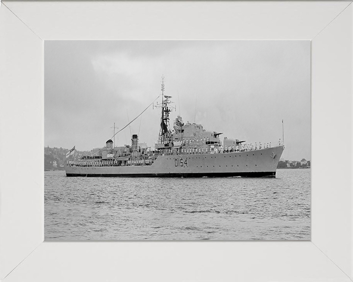 HMS Duchess D154 Royal Navy Daring class destroyer Photo Print or Framed Print - Hampshire Prints