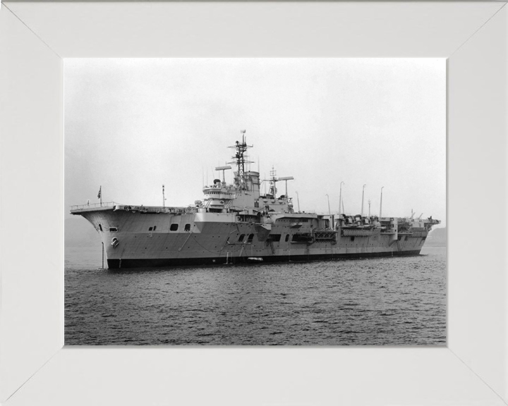 HMS Ark Royal R09 Royal Navy Audacious class aircraft carrier Photo Print or Framed Print - Hampshire Prints