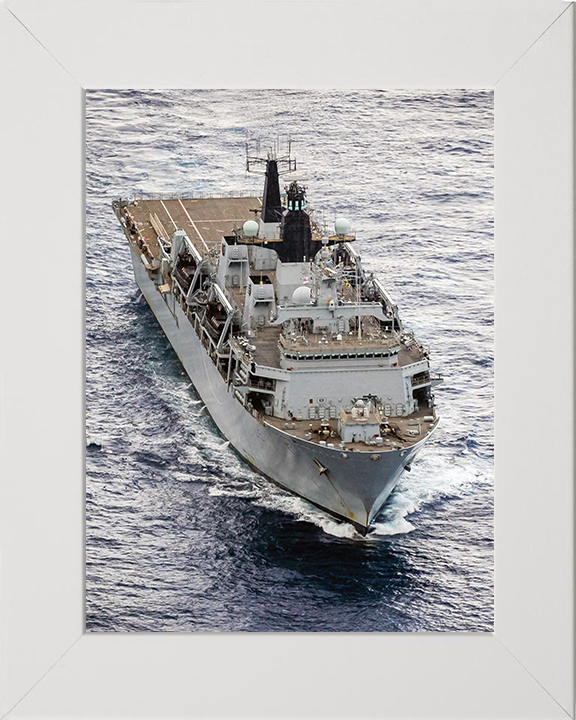 HMS Bulwark L15 Royal Navy Albion class amphibious ship Photo Print or Framed Print - Hampshire Prints