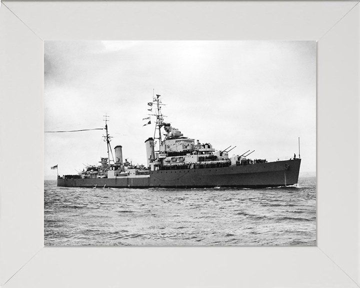 HMS Argonaut (61) | Photo Print | Framed Print | Dido Class | Light Cruiser | Royal Navy Hampshire Prints