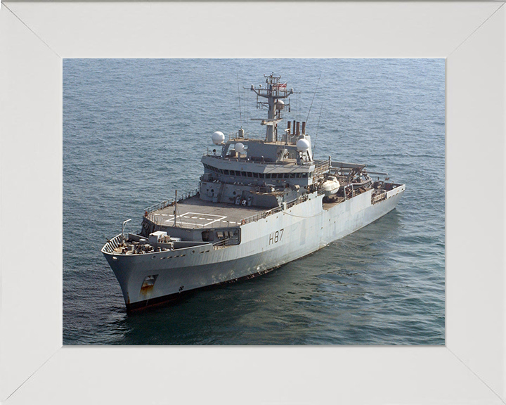 HMS Echo H87 Royal Navy Echo class survey vessel Photo Print or Framed Print - Hampshire Prints