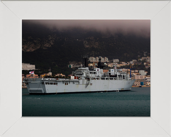 HMS Albion L14 Royal Navy Albion Class amphibious ship Photo Print or Framed Print - Hampshire Prints