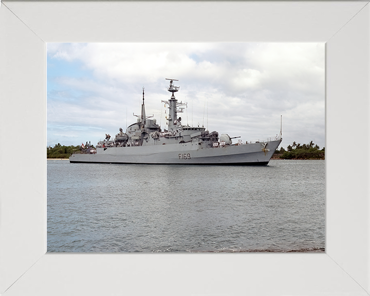 HMS Amazon F169 Royal Navy type 21 Frigate Photo Print or Framed Print - Hampshire Prints