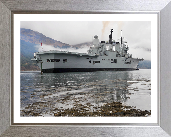 HMS Ark Royal R07 Royal Navy Invincible class aircraft carrier Photo Print or Framed Print - Hampshire Prints