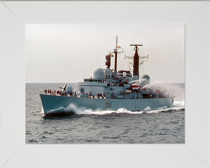 HMS Birmingham D86 Royal Navy Type 42 destroyer Photo Print or Framed Print - Hampshire Prints