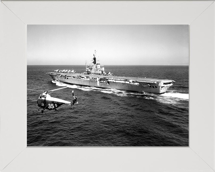 HMS Centaur R06 | Photo Print | Framed Print | Centaur Class | Fleet Carrier | Royal Navy Hampshire Prints