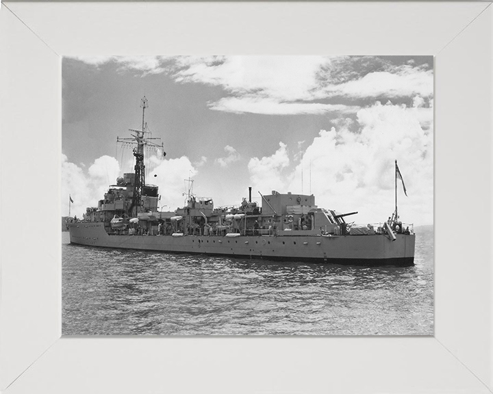 HMS Cheviot R90 / D90 Royal Navy C class destroyer Photo Print or Framed Print - Hampshire Prints