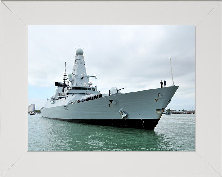 HMS Dauntless D33 Royal Navy Type 45 Destroyer Photo Print or Framed Print - Hampshire Prints