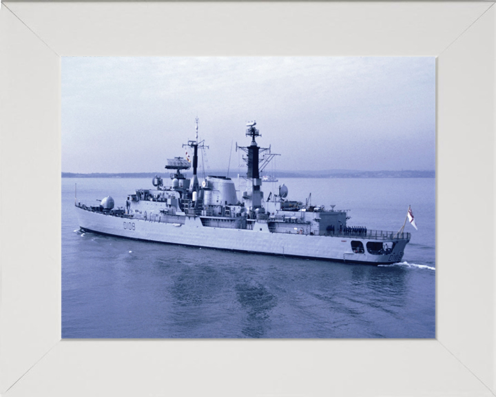 HMS Cardiff D108 Royal Navy Type 42 destroyer Photo Print or Framed Print - Hampshire Prints