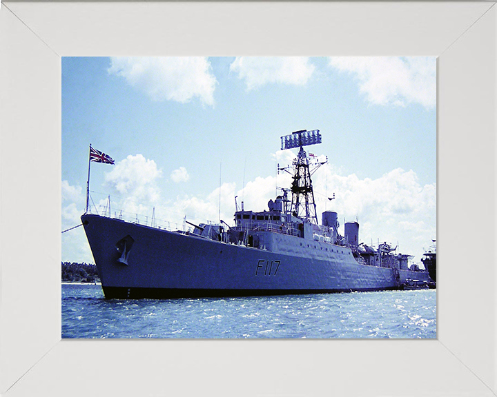 HMS Ashanti F117 Royal Navy Tribal Class Frigate Photo Print or Framed Print - Hampshire Prints