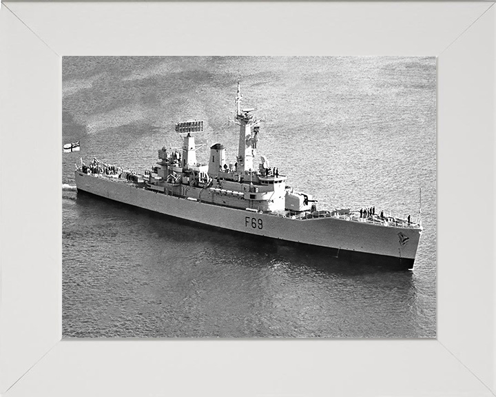 HMS Bacchante F69 | Photo Print | Framed Print | Leander Class | Frigate | Royal Navy Hampshire Prints