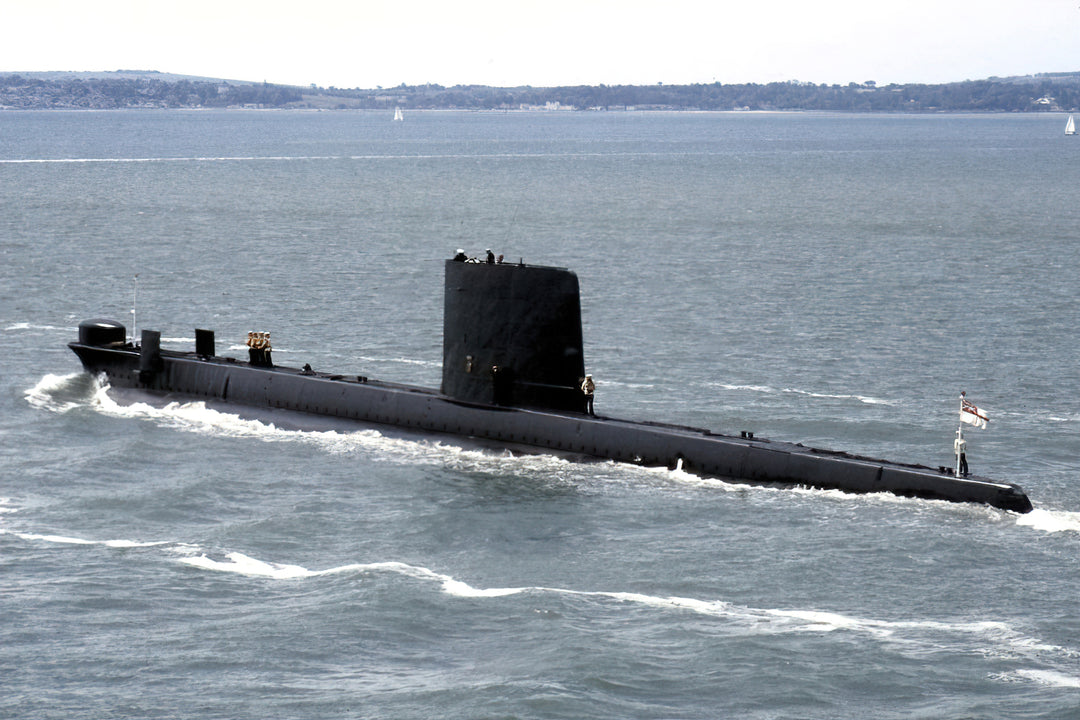 HMS Onyx S21 Royal Navy Oberon class Submarine Photo Print or Framed Print - Hampshire Prints