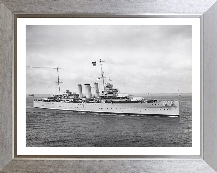 HMS Cornwall (56) | Photo Print | Framed Print | County Class | Heavy Cruiser | Royal Navy Hampshire Prints